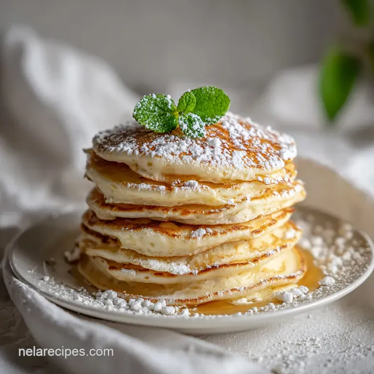 Quick Easy Fluffy Pancakes from Scratch