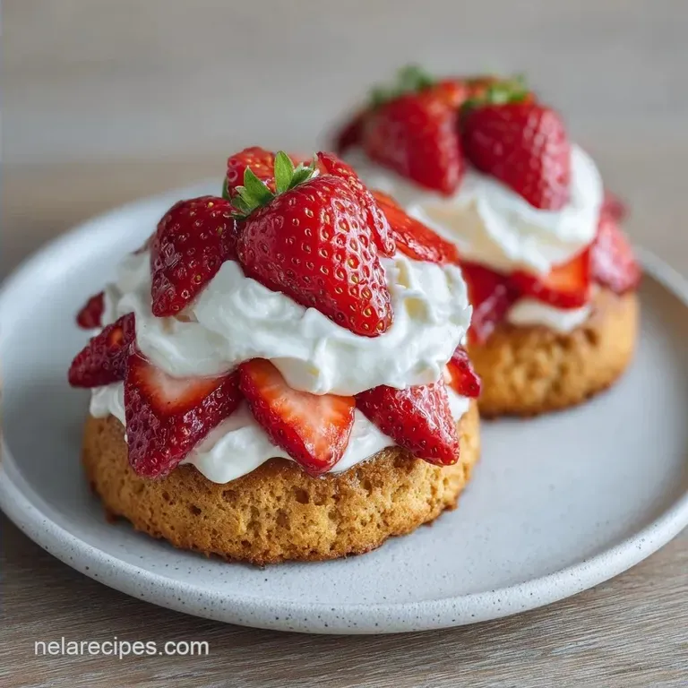 Quick Strawberry Shortcake Biscuits: Crispy and Buttery
