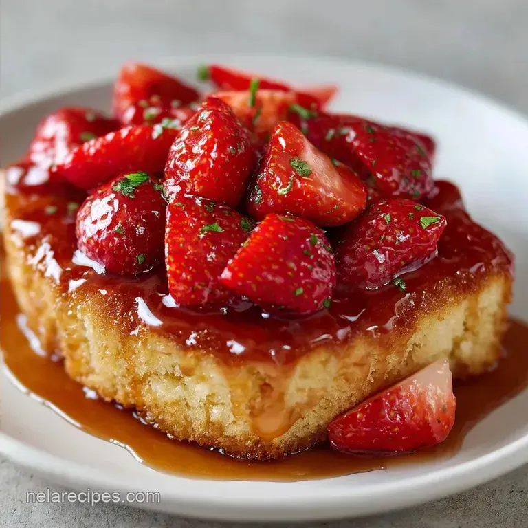 Roasted Sheet Pan Shortcake: Buttery and Golden