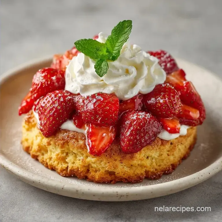Seasonal Summer Strawberry Shortcake: Tender and Golden