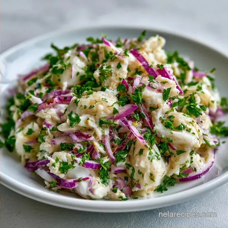 Simple Mayonnaise Crab Salad in 10 Minutes