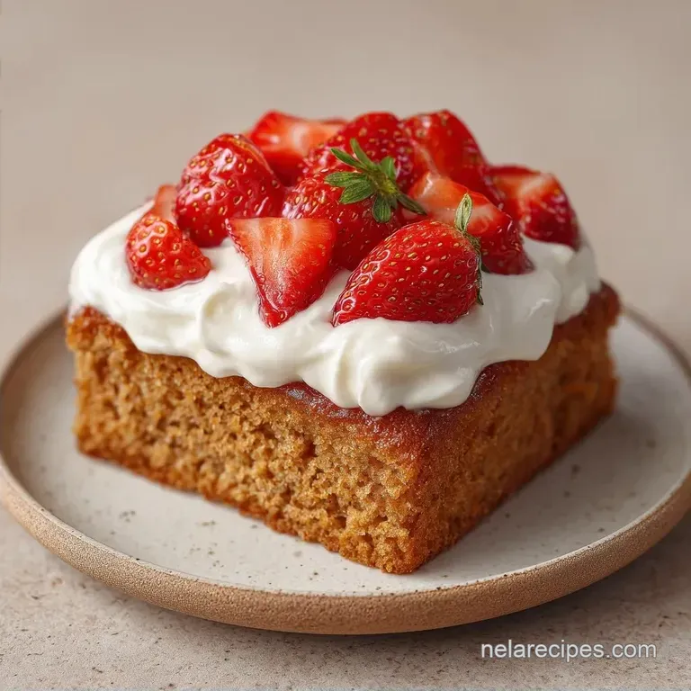 Slab Strawberry Shortcake Recipe: Buttery and Velvety