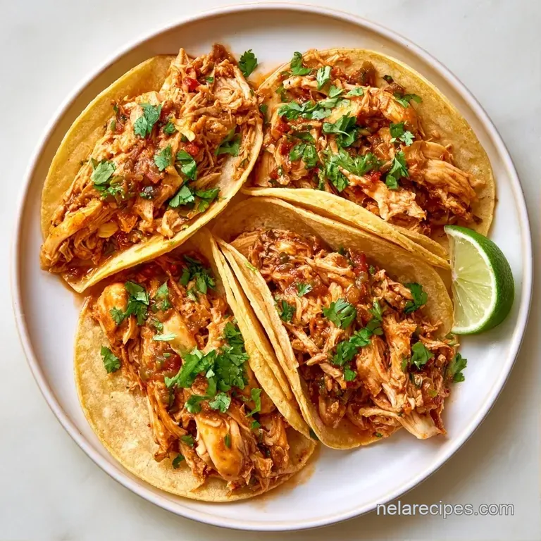 A platter of folded tortillas with side bowls of creamy avocado, zesty lime wedges, and vibrant red salsa.