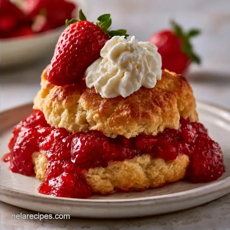 Small Batch Strawberry Shortcake: Flaky and Buttery