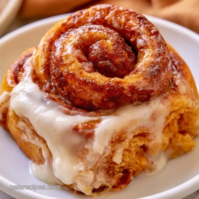 Sourdough Pumpkin Cinnamon Rolls with Frosting